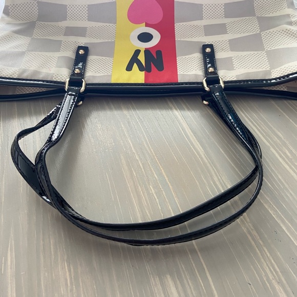 Kate Spade ♠️ Darcel New York I 👁 Love ❤️ Tote Bag - Picture 5 of 5